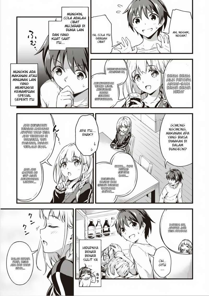 Boku no Heya ga Dungeon no Kyuukeijo ni Natteshimatta Ken Chapter 03 Bahasa Indonesia